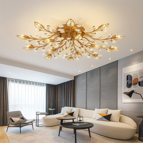 Lampe de Plafond en Cristal Luxe - Élégance et Glamour pour Votre Intérieur