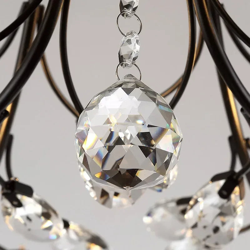 Lampe de Plafond en Cristal Luxe - Élégance et Glamour pour Votre Intérieur