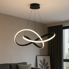 Lampe Suspendue LED Moderne - Design Élégant et Réglable pour Salle à Manger