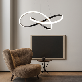 Lampe Suspendue LED Moderne - Design Élégant et Réglable pour Salle à Manger