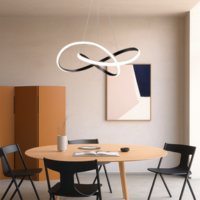 Lampe Suspendue LED Moderne - Design Élégant et Réglable pour Salle à Manger
