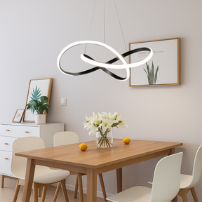 Lampe Suspendue LED Moderne - Design Élégant et Réglable pour Salle à Manger