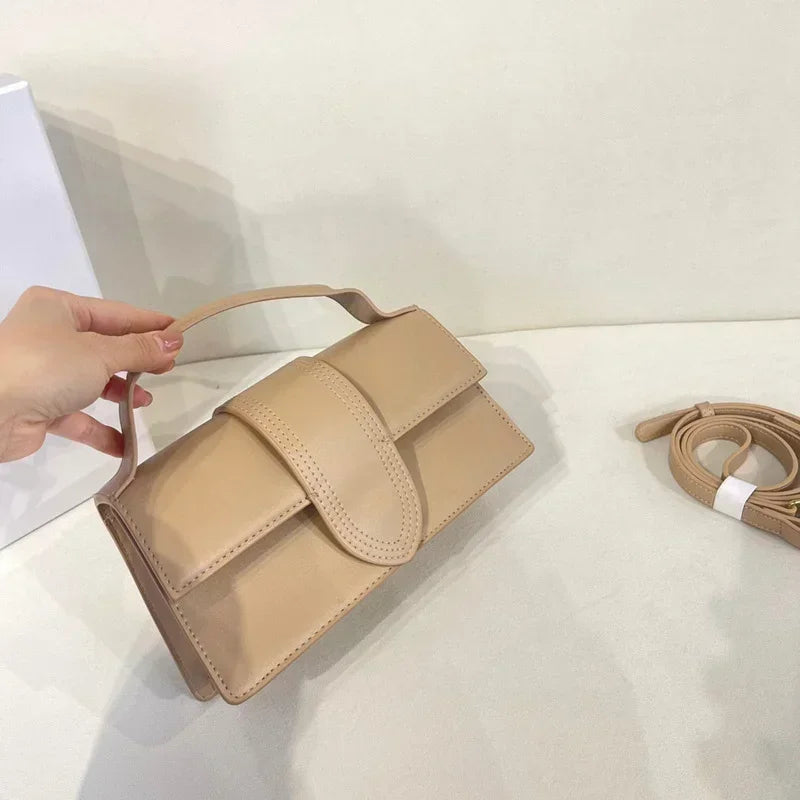 Sac à Bandoulière en Cuir PU - Élégant et Pratique pour Quotidien