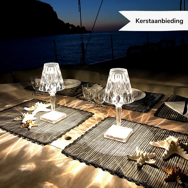 Lampe de Table LED Dimmable - Éclairage Élégant et Charge Sans Fil