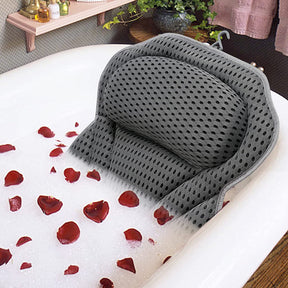 Coussin de Bain Ergonomique - Soutien Relaxant pour Cou et Dos