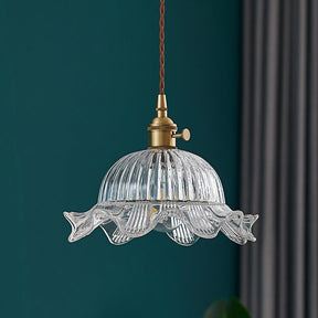 Lampe Suspendue Vintage en Verre - Élégance Scandinave et Chaleur Ambiante