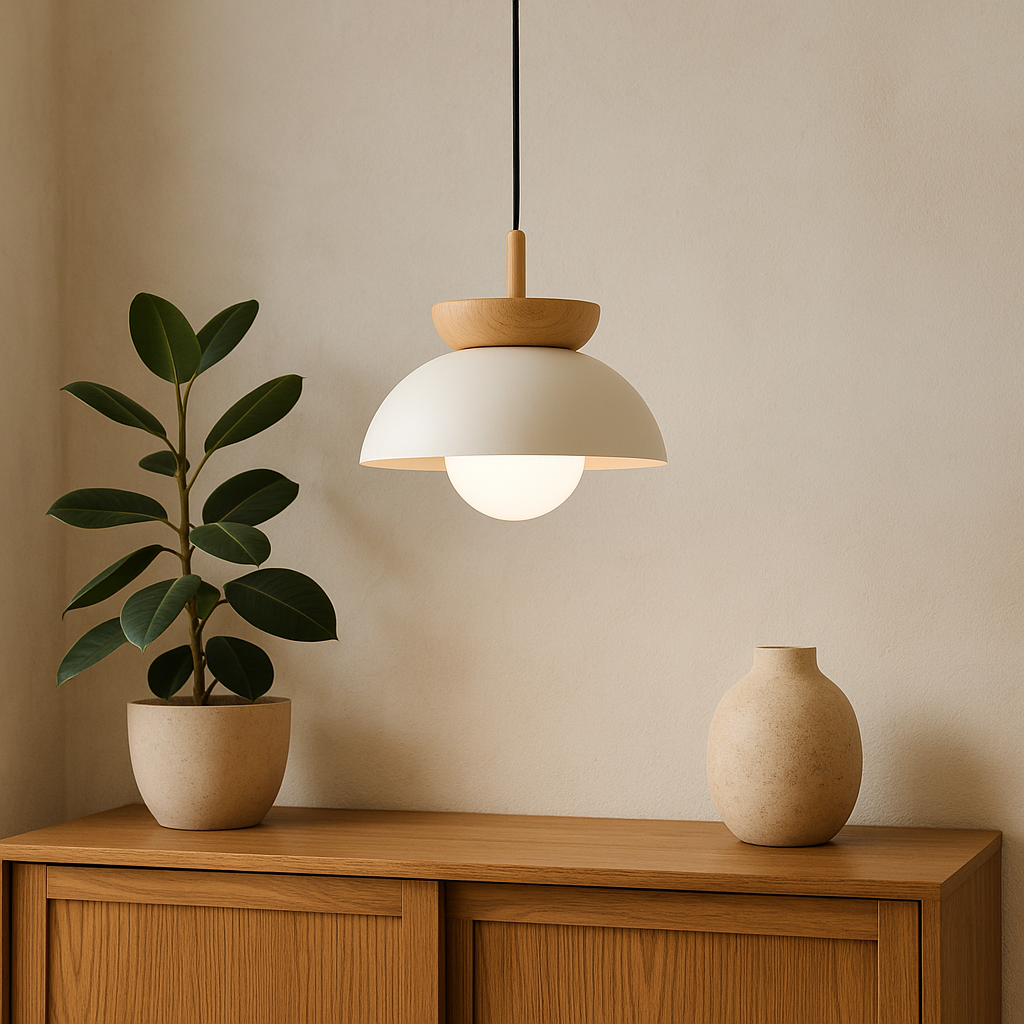 Suspension Suédoise Contemporaine - Éclairage Chaud et Élégant