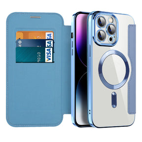 Coque en Cuir Magnétique pour iPhone - Protection Élégante et Fonctionnalité Ultime