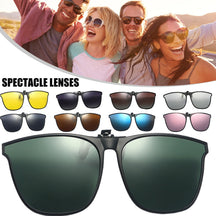 Lunettes de Soleil Polarisées à Clipser - Protection UV et Confort Léger