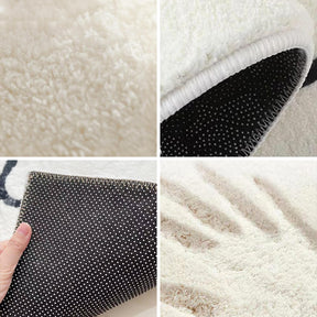 Tapis de Chevet en Faux Cachemire - Confort et Style pour Votre Chambre