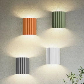 Applique Murale Moderne Macaron - Élégance Contemporaine et Chaleur Atmosphérique