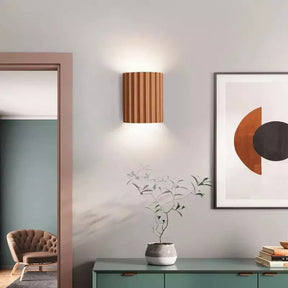 Applique Murale Moderne Macaron - Élégance Contemporaine et Chaleur Atmosphérique