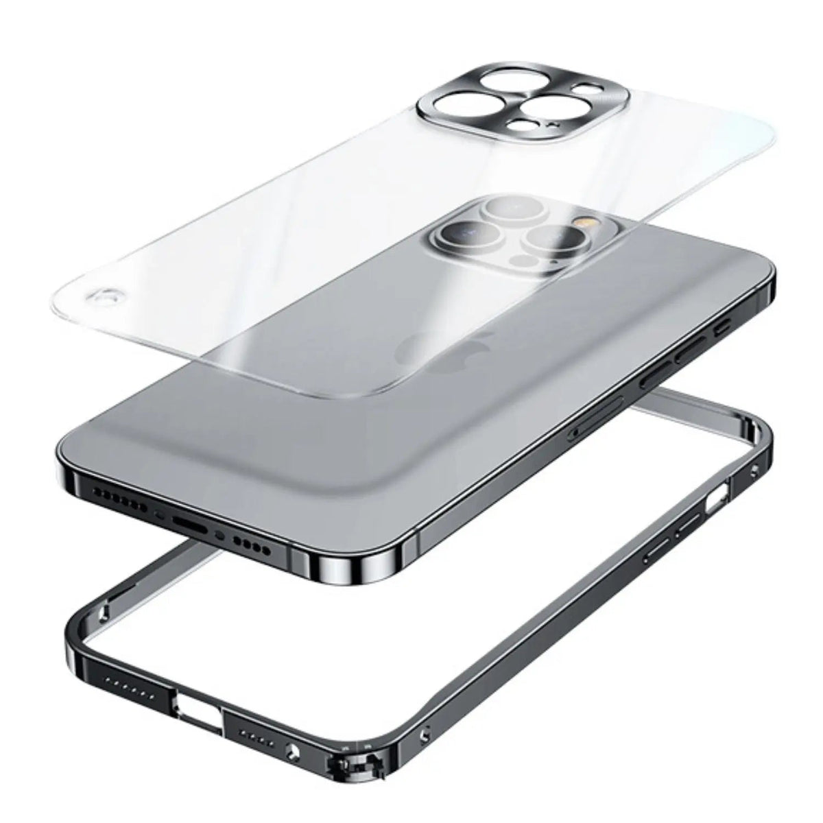 Coque Métallique MagSafe pour iPhone Pro Max - Protection Élégante et Mince