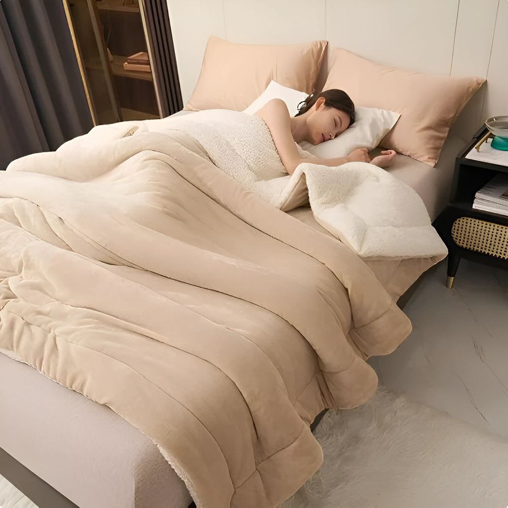Couverture en Polaire Flanelle Douce - Chaude, Lavable et Disponible en Plusieurs Tailles
