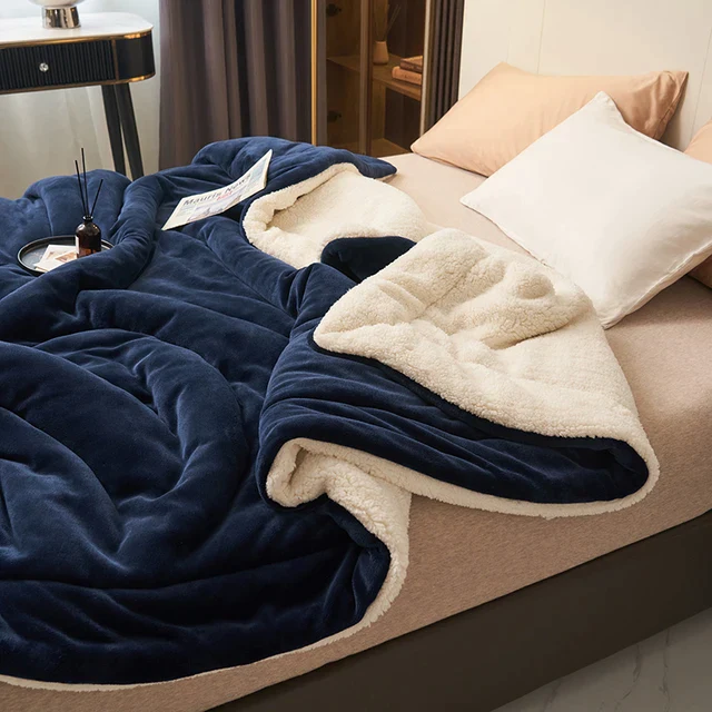 Couverture en Polaire Flanelle Douce - Chaude, Lavable et Disponible en Plusieurs Tailles