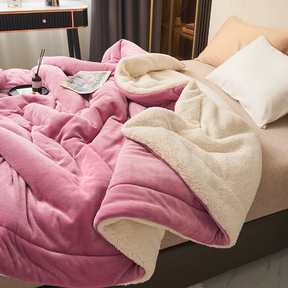 Couverture en Polaire Flanelle Douce - Chaude, Lavable et Disponible en Plusieurs Tailles