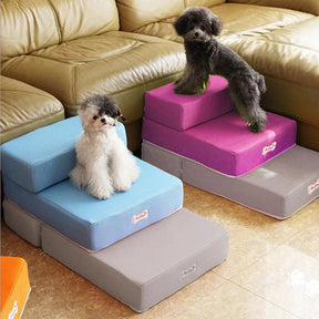 Escaliers Antidérapants pour Chiens - Accès Sûr et Élégant au Canapé