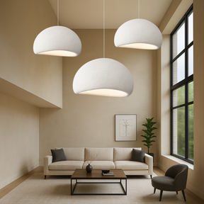 Lampe Suspendue Wabi-Sabi Moderne - Éclairage Élégant et Apaisant