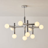 Lustre Bauhaus en Métal - Design Géométrique et Éclairage LED