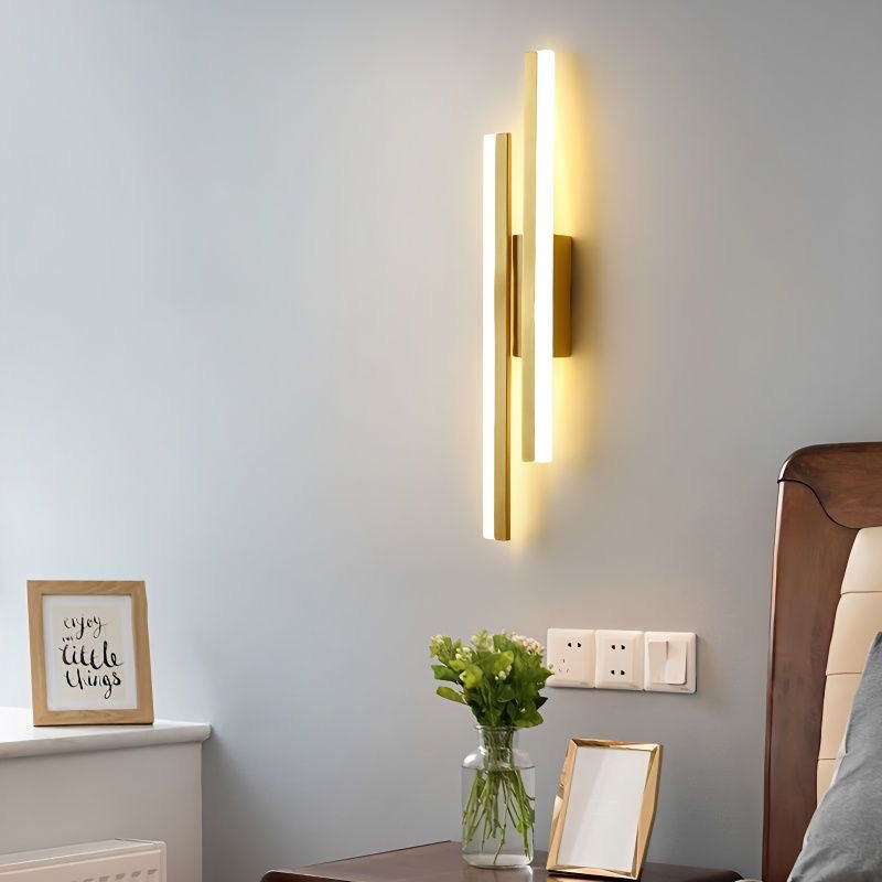 Applique Murale LED Moderne - Design Épuré et Atmosphère Chaleureuse