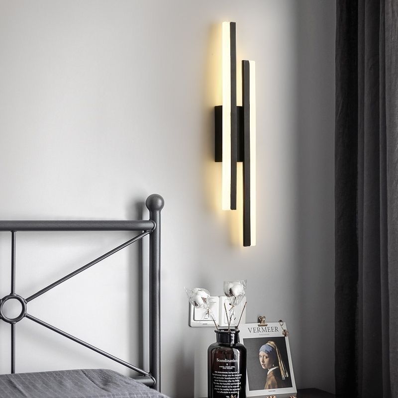 Applique Murale LED Moderne - Design Épuré et Atmosphère Chaleureuse