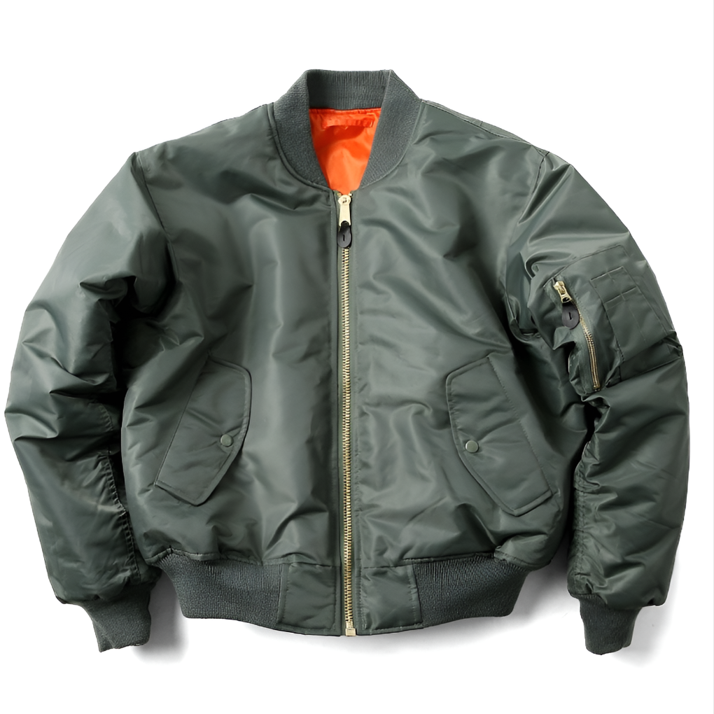 Veste Bomber Unisexe Polyvalente - Style Décontracté et Confort Optimal
