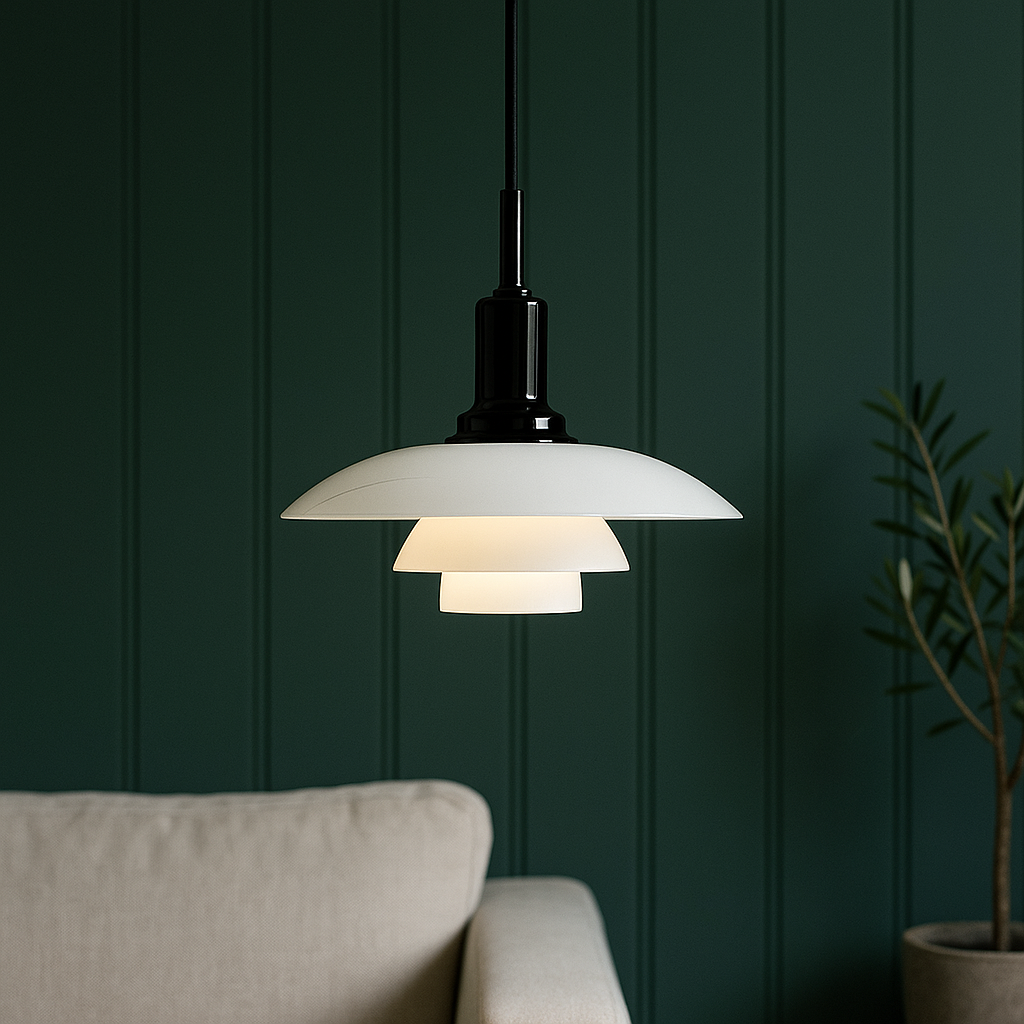 Suspension Design Scandinave - Élégance Moderne et Atmosphère Chaleureuse