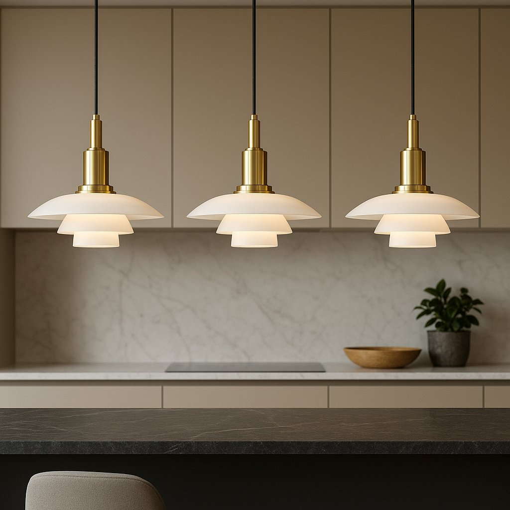 Suspension Design Scandinave - Élégance Moderne et Atmosphère Chaleureuse
