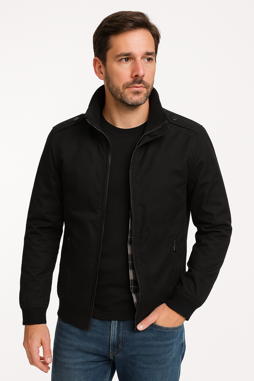 Veste Légère pour Hommes - Confort et Style pour l'Automne