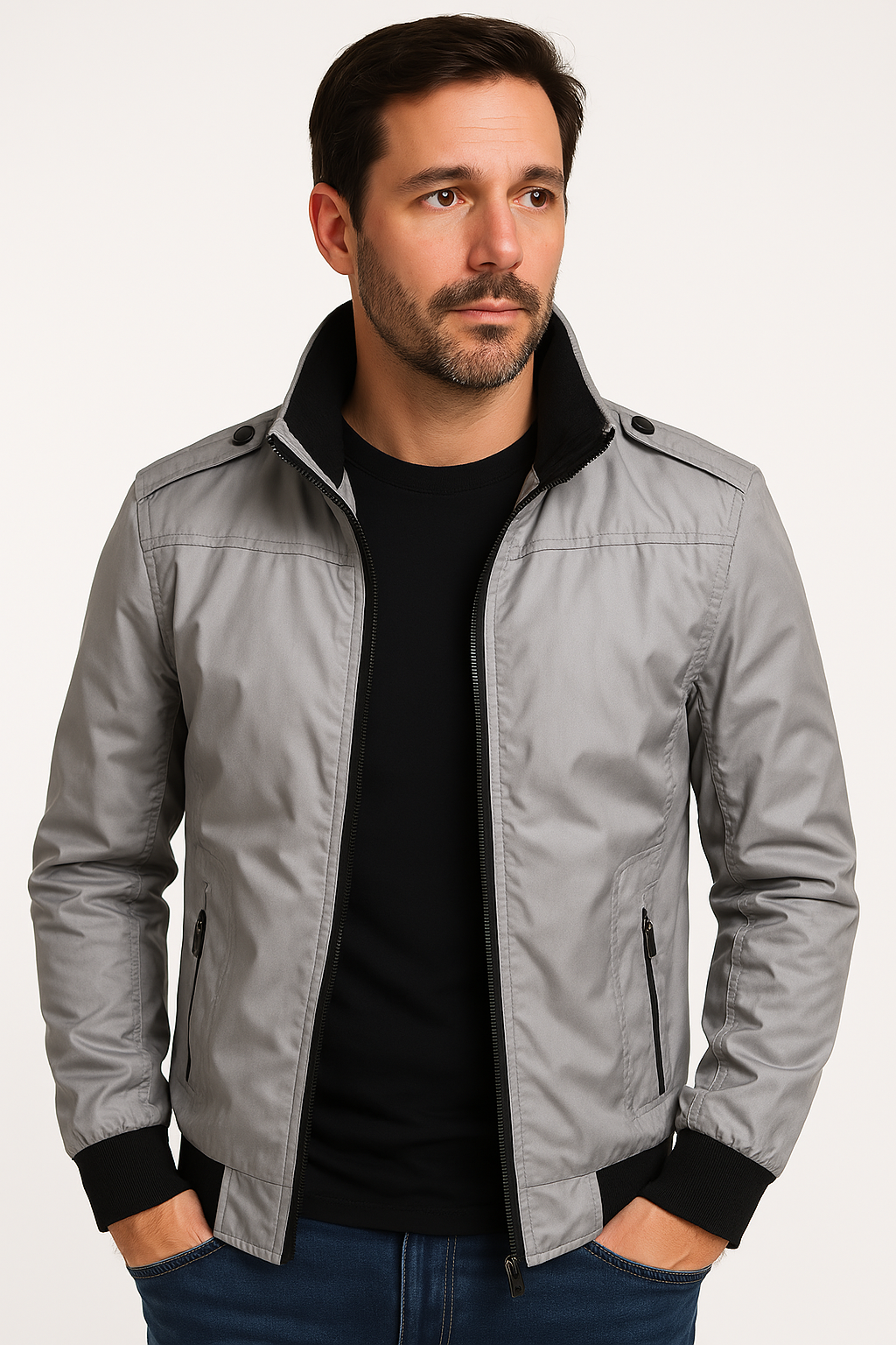 Veste Légère pour Hommes - Confort et Style pour l'Automne