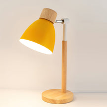 Lampe de Table en Bois - Couleurs Douces et Chaleureuses