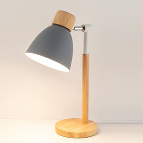 Lampe de Table en Bois - Couleurs Douces et Chaleureuses