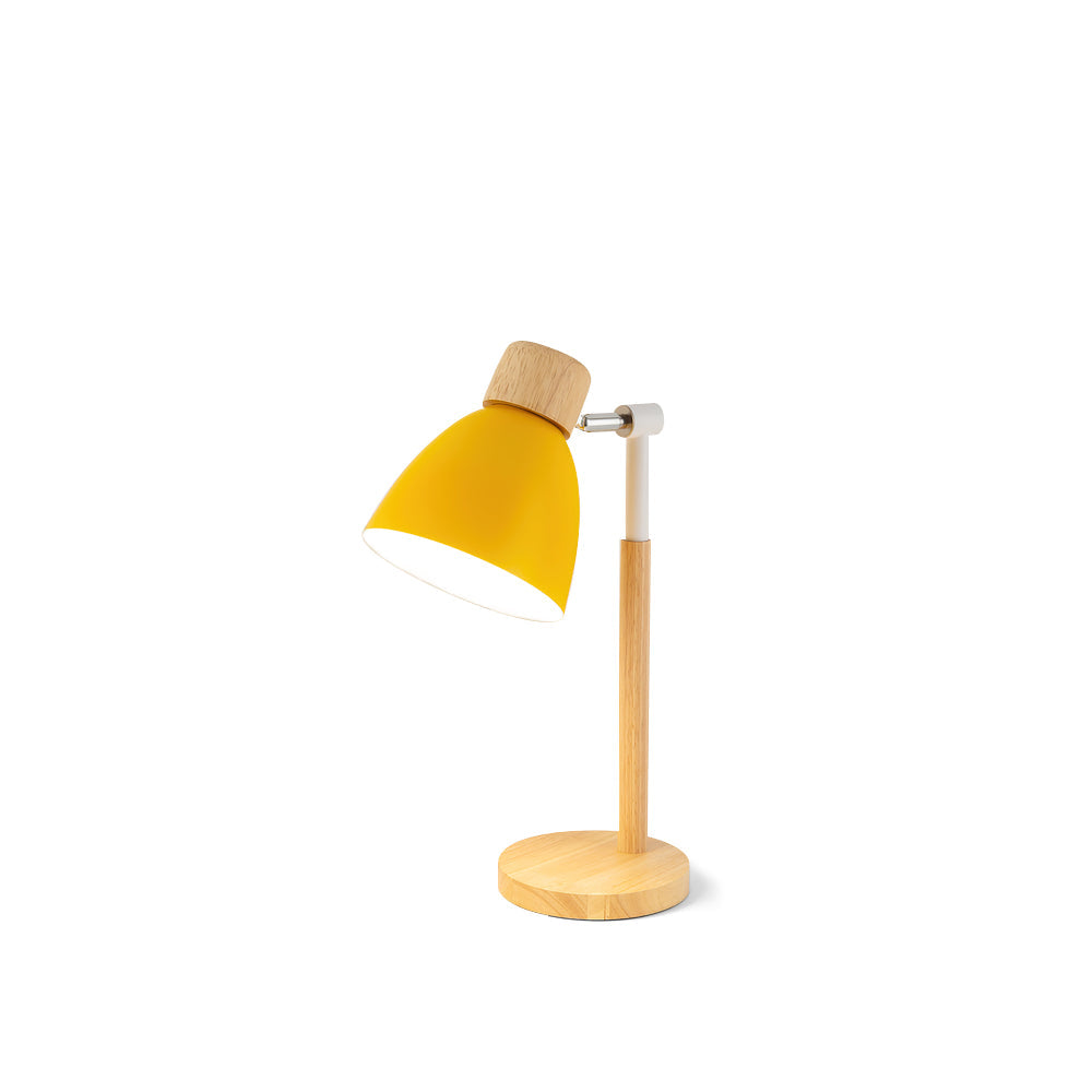 Lampe de Table en Bois - Couleurs Douces et Chaleureuses