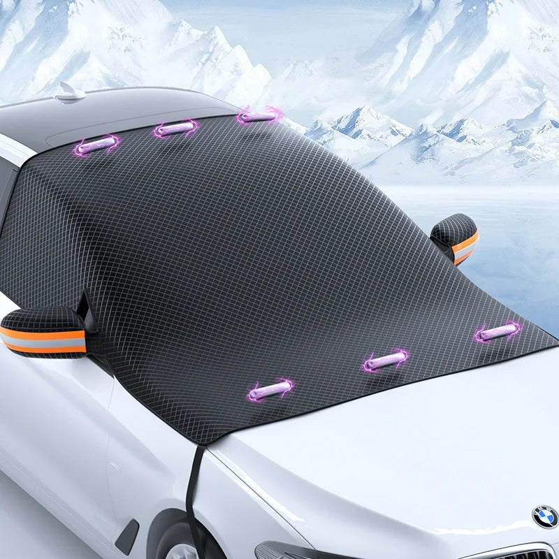 Housse Magnétique de Protection pour Voiture - Tissu Oxford Durable et Installation Facile