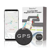 Traceur GPS Magnétique Compact - Suivi en Temps Réel et Autonomie Longue Durée