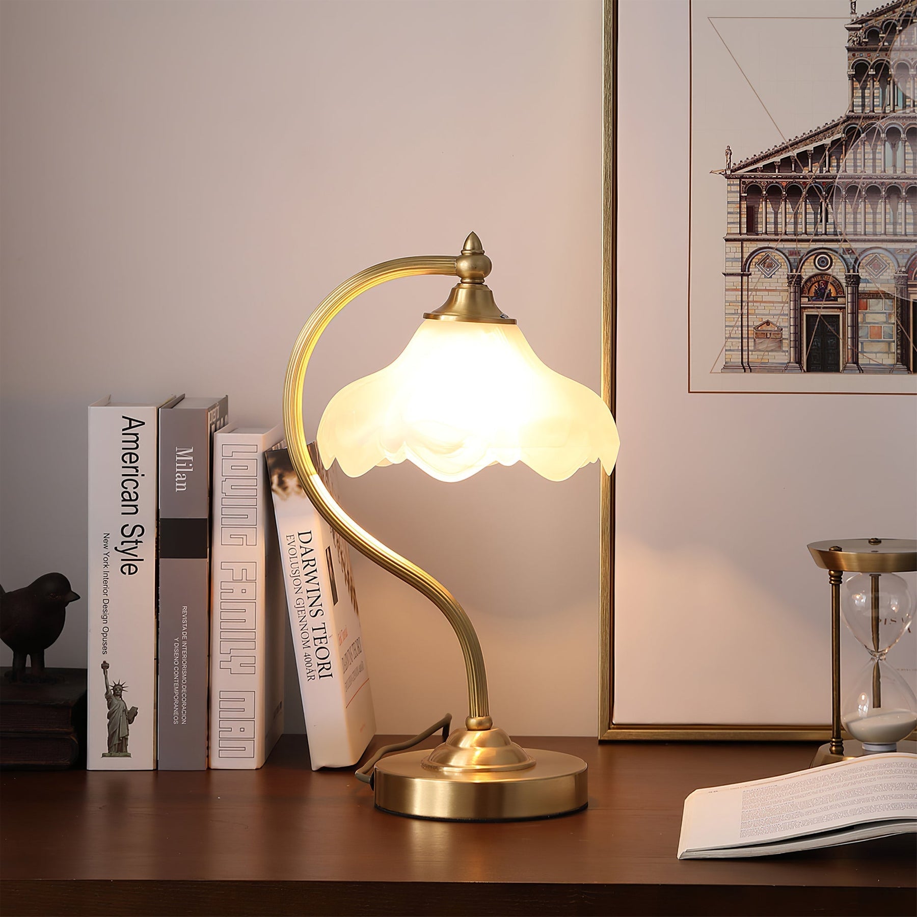 Lampe de Table Élégante en Verre - Design Raffiné et Glamour pour Votre Intérieur