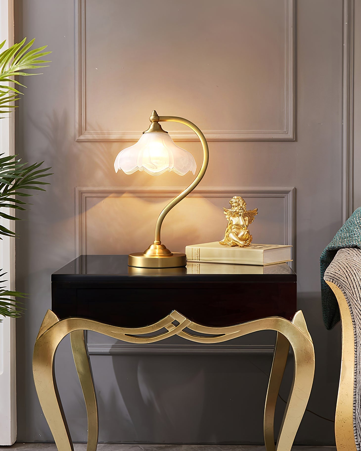 Lampe de Table Élégante en Verre - Design Raffiné et Glamour pour Votre Intérieur
