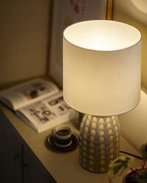 Lampe de Table en Céramique - Élégance Intemporelle et Fonctionnalité