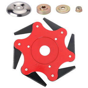 Tête de Taille-Haie à 6 Lames - Durable et Facile à Installer