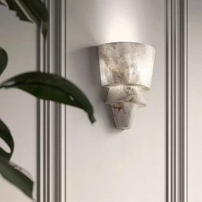 Applique Murale en Marbre Naturel - Élégante et Économique en Énergie