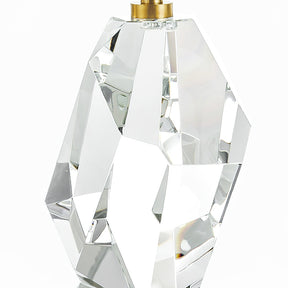 Lampe de Table en Cristal - Éclairage Élégant et Ambiance Chaleureuse