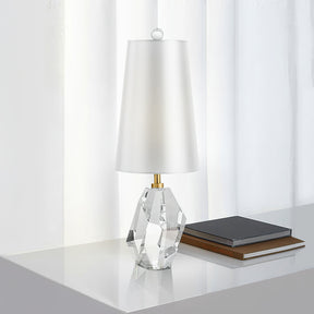 Lampe de Table en Cristal - Éclairage Élégant et Ambiance Chaleureuse