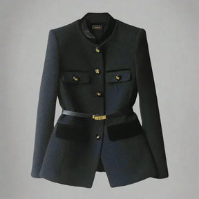 Manteau en Laine Mi-Long pour Femmes - Élégance Classique et Confort Optimal