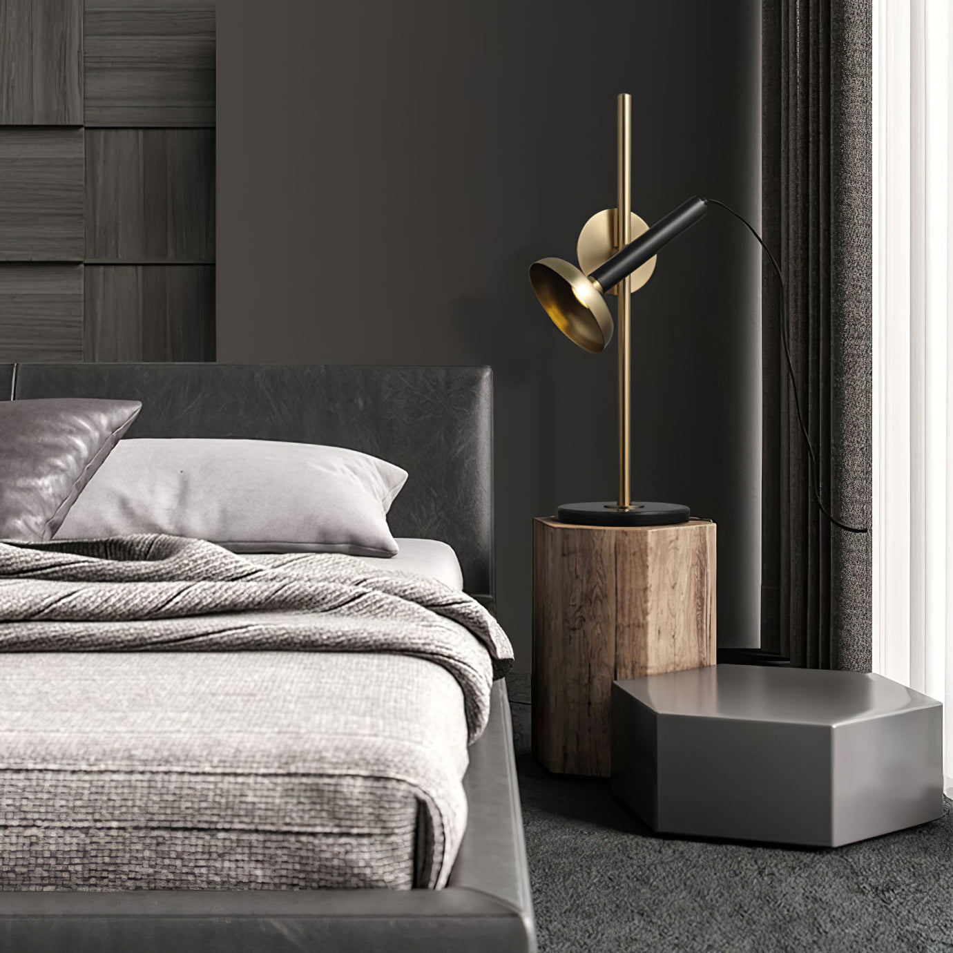 Lampe de Table LED Élégante - Design Raffiné avec Fonction Tactile