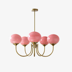 Suspension Chic en Guimauve - Éclat Doux et Élégant pour Intérieur