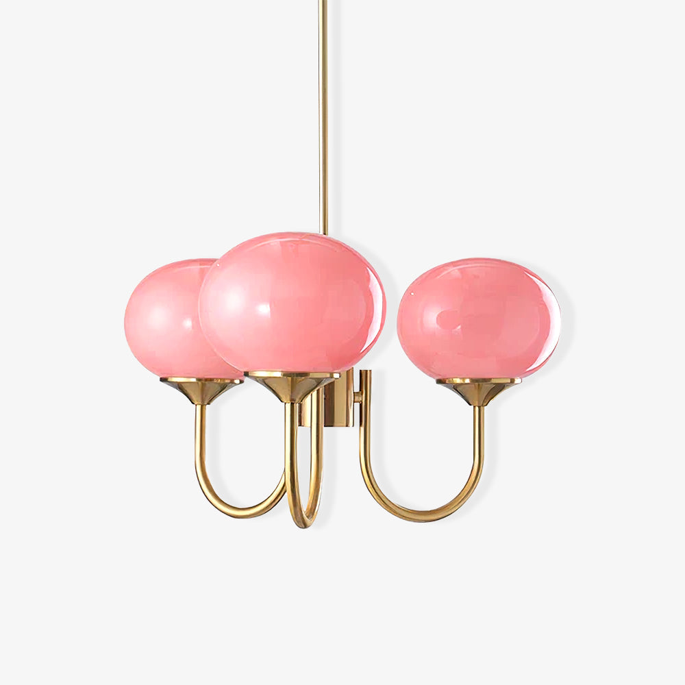 Suspension Chic en Guimauve - Éclat Doux et Élégant pour Intérieur