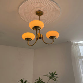 Suspension Chic en Guimauve - Éclat Doux et Élégant pour Intérieur