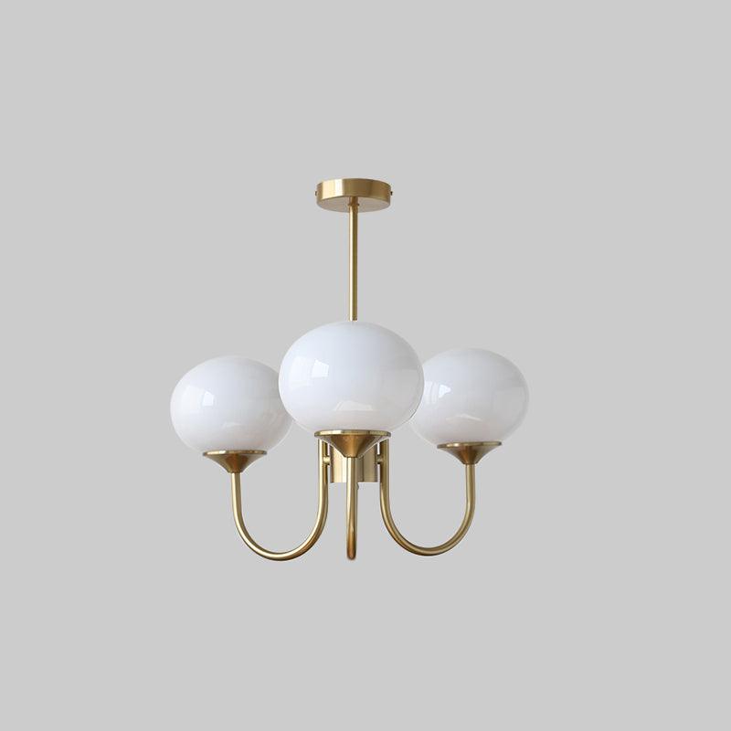 Suspension Chic en Guimauve - Éclat Doux et Élégant pour Intérieur