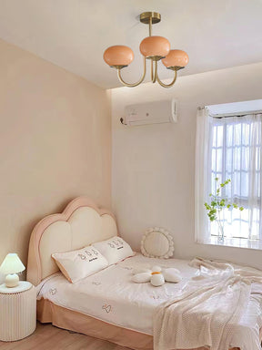 Suspension Chic en Guimauve - Éclat Doux et Élégant pour Intérieur
