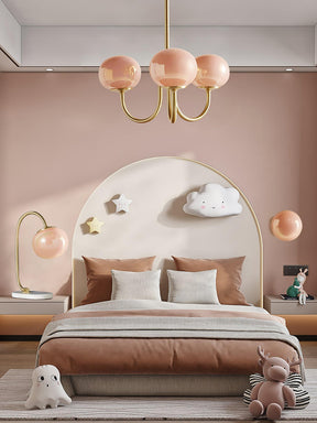 Suspension Chic en Guimauve - Éclat Doux et Élégant pour Intérieur